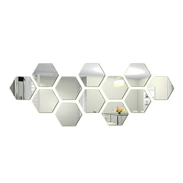 3D Mirror Wall Sticker